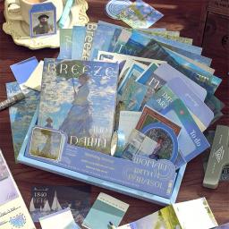 Van Gogh Scrapbook Material Conjunto De Papel, Caderno, Washi Tape, Livro De Mão, Agenda, Caixa De Presente, Pintura A Óleo, Diário, Planejador - Image 5
