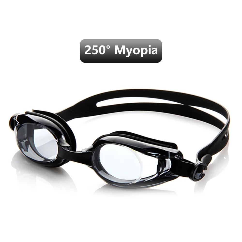 Óculos de Natação Ópticos Óculos de Natação Míope Homens Mulheres Miopia Piscina Earplug Waterproof Swim Eyewear Anti Fog Proteção UV - Image 1