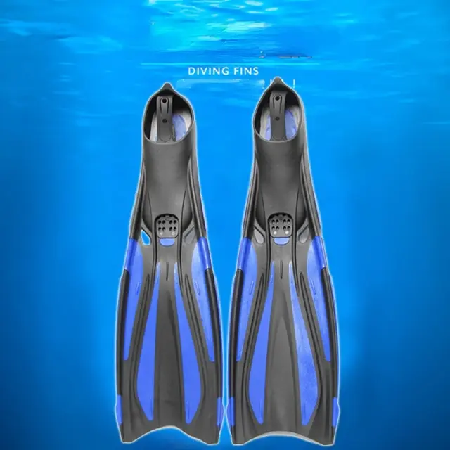 Nadadeiras de Mergulho Unisex Antiderrapantes e Confortáveis para Adultos Profissionais - Long Fins para Natação e Mergulho