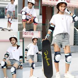 6 pçs/set protetor de patinação profissional para adolescentes adultos ciclismo escalada joelho cotovelo pulso mão equipamentos de proteção - Image 6