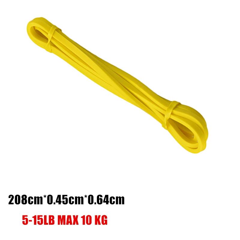 Faixa de exercício de resistência ao látex, elástico para esporte, força, Pull Up Assist, treino, Pilates, Heavy Duty, Fitness Equipment - Image 1