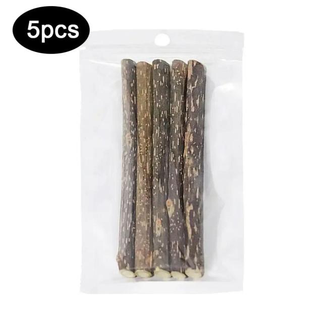 Creme Dental Natural para Limpeza de Dentes de Gatos com Bastão de Silvervine - Acessórios Auto-Curativos e Snack Delicioso