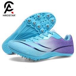 Tênis de corrida leve para homens e mulheres, tênis de treinamento, tênis de atletismo, partida de corrida, tênis esportivos spike, plus - Image 1