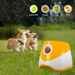 Lançador de bolas automático para cães pequenos e médios, Pet Training, Lançador de tênis, Indoor e Outdoor Interactive Toy - Image 2
