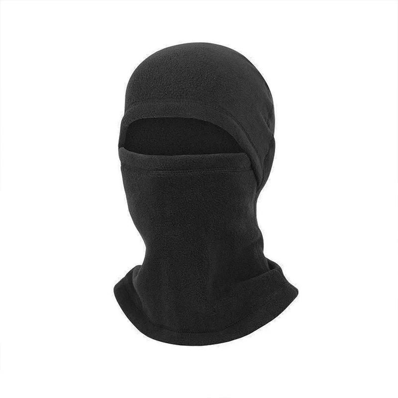 Balaclava de lã térmica para homens e mulheres, máscara facial completa, aquecedor de pescoço, motocicleta, capô de ciclismo, forro, esportes, corrida, inverno, novo - Image 1