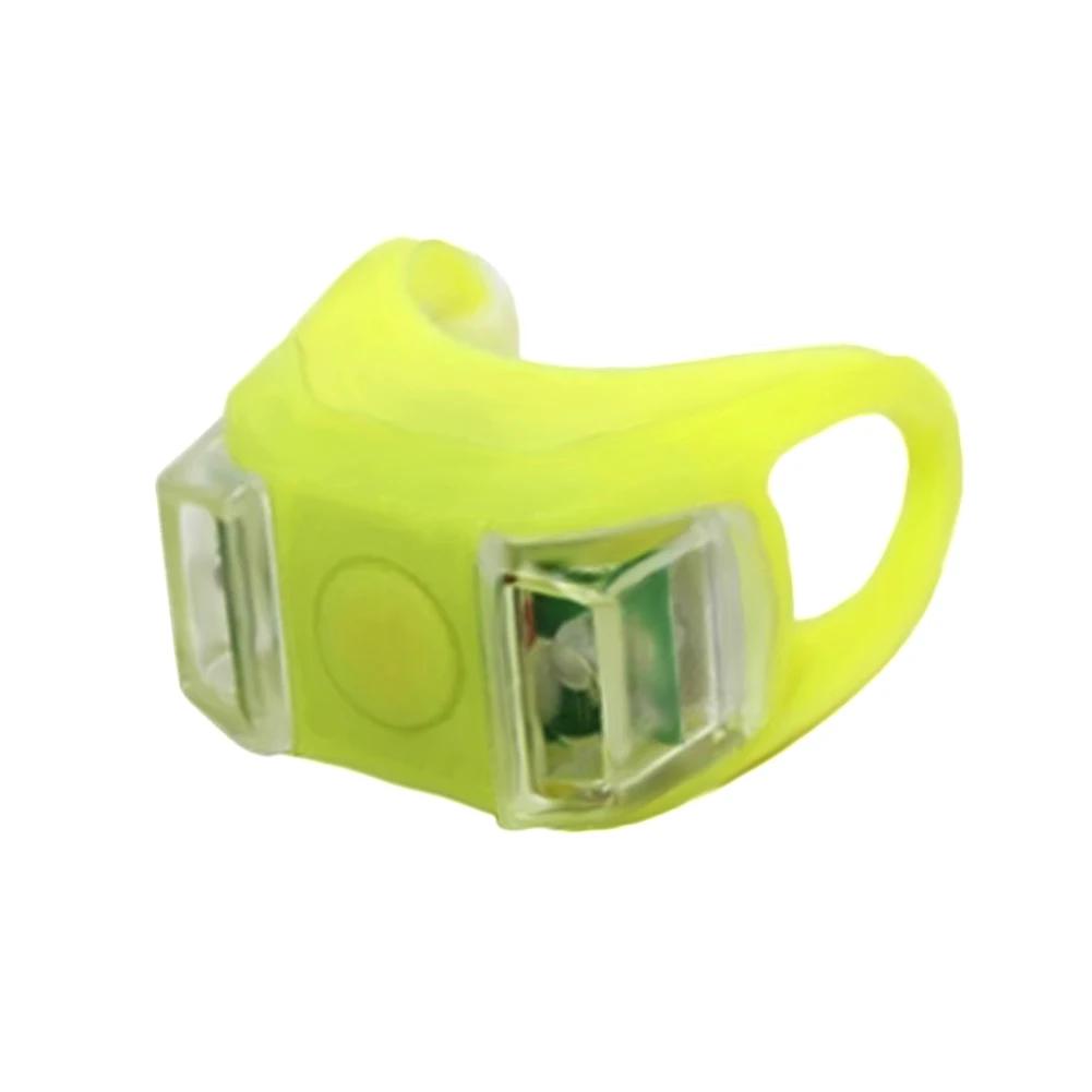 Mini Ciclismo Silicone Sapo Luz, MTB LED Flash, Luz traseira de bicicleta, Bicicleta ao ar livre Night Safety Warning Light, Acessórios de bicicleta - Image 1