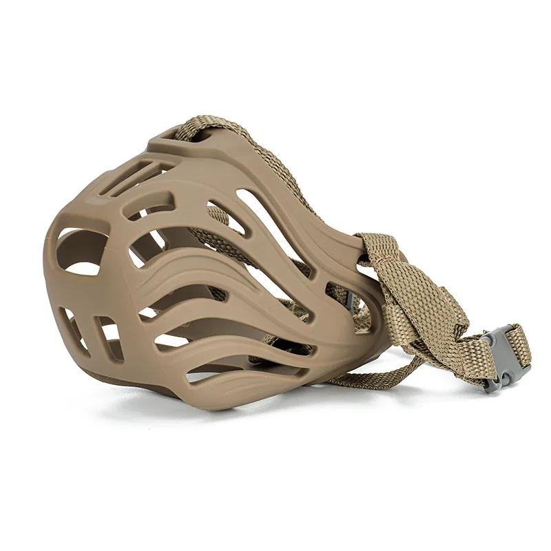 Ajustável macio Silicone Dog Focinho, malha respirável, cesta forte, boca focinhos, Pet Training Acessórios, Pequeno e Grande - Image 1