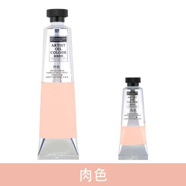 Pintura a Óleo para Iniciantes: Tinta Pura e Ferramentas Profissionais em 50ml e 200ml