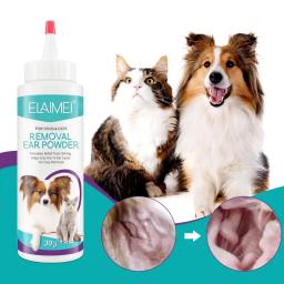 Pet Ear Hair Removendo Pó, Ear Cleaner, Cuidados Saudáveis, Anti-carrapatos, Suprimentos de limpeza, Produtos para cães - Image 3