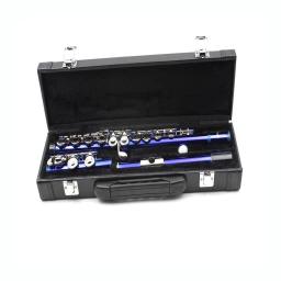 Faux Leather Piccolo Hard Case, Flauta Gig, Peças Musicais De Instrumento De Sopros - Image 6