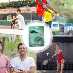 Corda de tênis carretel multifilamento raquete cordas para badminton & tênis 10m profissional raquete de badminton acessórios fio fio - Image 5