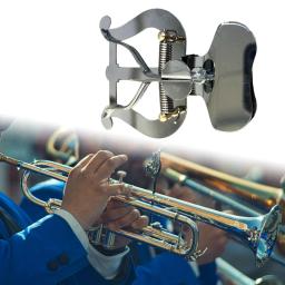 Universal Metal trompete braçadeira, portátil, durável, saxofone, trombone, instrumentos de sopro, clarinete - Image 2