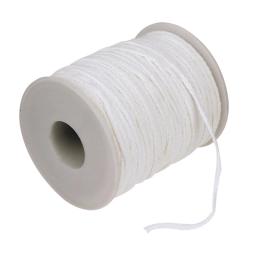 Algodão Braid Vela Pavio Núcleo, não-tóxico, carretel ambiental, lâmpadas de óleo DIY, vela artesanal fazendo suprimentos, 60m - Image 2