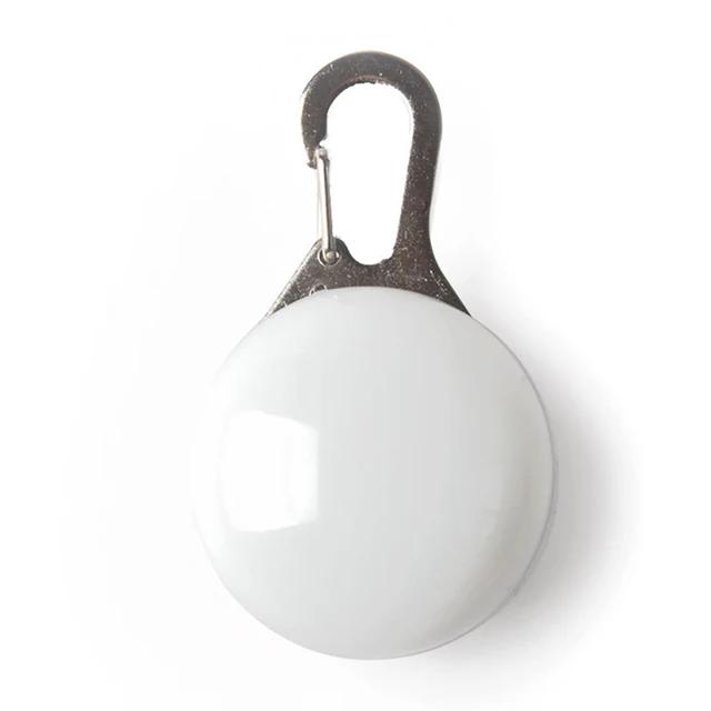Pingente LED Brilhante para Coleira de Cães e Gatos - Acessório Luminoso para Caminhadas Noturnas e Segurança dos Pets