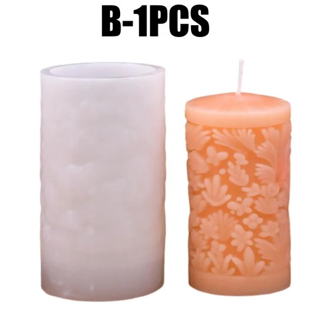 Moldes de Silicone 3D para Árvore de Natal - Kit DIY para Velas, Sabão Artesanal e Resina, Ideias Criativas para Presentes de Férias
