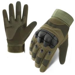 Luvas táticas luvas de tiro toque design proteção fitness esportes motocicleta caça dedo cheio luvas caminhada - Image 1