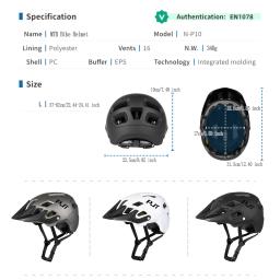 PJT-Capacete Ultraleve de Ciclismo para Homens e Mulheres, Capacete de Bicicleta com Luz LED Recarregável, Capacetes MTB, Mountain Road Bike, Novo - Image 3