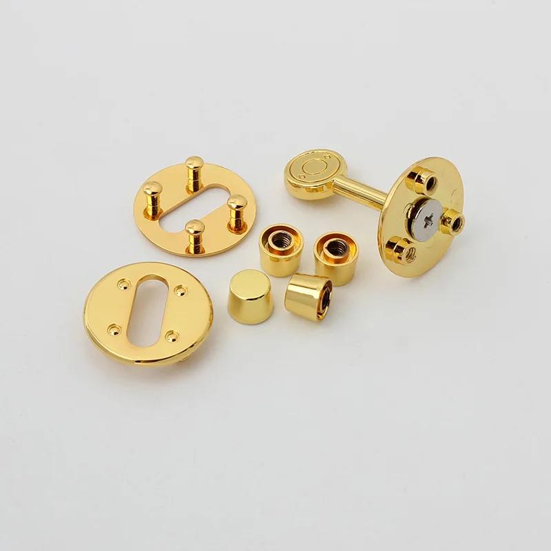 Metal Bag Locks Fecho Set para Bolsas Bolsa Tote, Fechamentos Snap Fechos, Artesanato DIY, Hardware Case, Saco Acessórios, Moda - Image 1