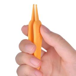 Pinça nasal do bebê pinça de limpeza do nariz do bebê cabeça redonda nariz booger selecionador orelha limpador clipe ferramenta removedor de cera de ouvido - Image 3