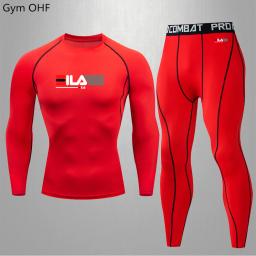 Terno de compressão de absorção de suor para treinamento, terno slim-fit para atletismo, ioga, ciclismo, basquete, corrida, esportes - Image 5