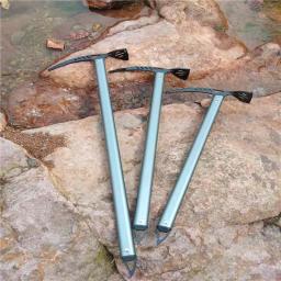 Ice Axe Hammer Auto Detenção Camping Caminhadas Hatchet Outdoor Multiuso Ferramenta para Montanhismo Técnico Escalada em Gelo - Image 3