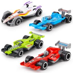F1 Racing Car Model Chaveiro para Meninos e Meninas, Liga Chaveiro, Forma do carro, Schoolbag Pingente, Anel Casal - Image 1