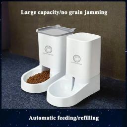 Alimentador automático de grande capacidade para pet, distribuidor de água, fonte para cão e gato, tigela alimentadora, cão suprimentos, 3.8L - Image 2