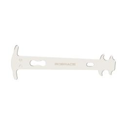 Riderace indicador de desgaste de corrente de bicicleta, verificador portátil, régua de medição, corrente de ciclismo de estrada, ferramentas de reparo de substituição - Image 2