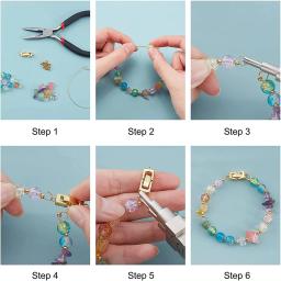 5 conjuntos de bronze dobre sobre fechos de metal fivelas prendedor fecho para diy jóias fazendo colar pulseira fim conector acessórios - Image 3