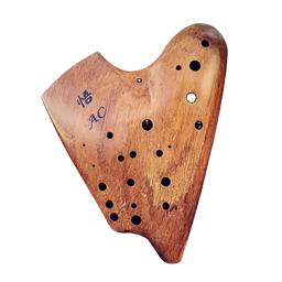 Ocarina em madeira maciça para crianças, instrumentos musicais raros, triplo, lenda luxuosa, acessórios profissionais, ofertas, 12 furos - Image 4