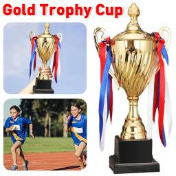 Troféu Cup Winner para Crianças e Adultos, Troféus, Metal Ouro, Troféu Cup Props, Competição Recompensa, Favores do partido - Image 1