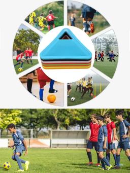 Disco De Treinamento De Agilidade Para Futebol, Equipamento Portátil, Treinamento De Agilidade, Cone De Logotipo, Campo De Prática De Futebol, Basquete, 20Pcs, 40Pcs - Image 4