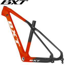 Bxt 27.5er mtb quadro de bicicleta carbono 135xqr ou 142x12 através do eixo disco carbono mountain bike quadro bsa - Image 3