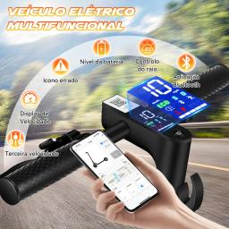 Trailforge Patinete Eletrico Adulto 500w Scooter Elétrica 10.4ah 10'' 30KM/h 30KM App Bluetooth - Image 5