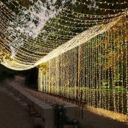 Cortina de janela, luz de fada, festa, feriado, casamento, pano de fundo, cintilação, guirlanda, 3m, 4m, 6m, 8m - Image 2