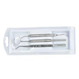 Kit de ferramentas de higiene dentária, aço inoxidável, remoção, raspador, sonda, gancho, pinça, kit de espelho dental, conjunto de ferramentas dentárias - Image 4