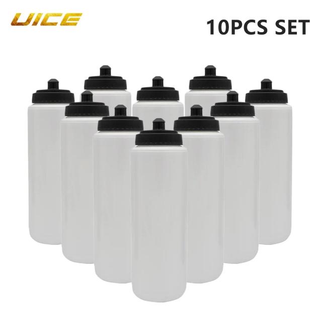 Garrafa Esportiva de 1000ml BPA Free para Lacrosse e Hóquei no Gelo, Ideal para Futebol e Atividades ao Ar Livre