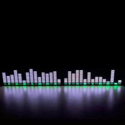 Display de espectro musical controlado por som, display LED de 30 segmentos, captador de luz ambiente, ritmo atmosférico - Image 3