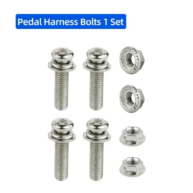 Pedal Deemount Antiderrapante para Bicicleta com Alça – Ideal para Ciclismo, Sapatos, Cintos de Segurança e Acessórios, 1 Par