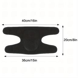 Joelheiras Anti-Colisão Respiráveis para Fitness, Esporte, Cinta De Segurança, Dança, Ioga, Ballet, Basquete, Mangas De Futebol, Interior, 1Pc - Image 5