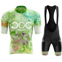 RAUDAX POC-Conjunto de ciclismo masculino, fato de bicicleta de estrada, calções respiráveis, Team Training, verão, novo, 2022 - Image 3