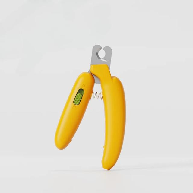 Cortador de Unhas LED para Gatos e Cães com Moedor - Acessório Ideal para Cuidados com as Unhas dos Seus Animais
