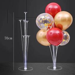 1 conjunto de suporte de balão flutuante de mesa, decoração de festa de aniversário, banho de bebê, casamento, suprimentos para festa, acessórios de balão - Image 3