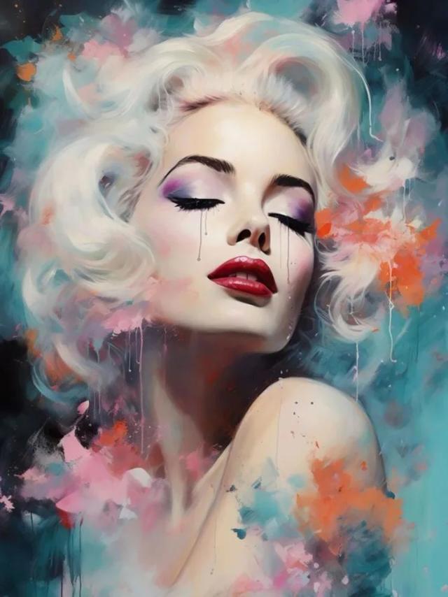 Kits de Pintura Diamante de Marilyn Monroe: Arte Mosaico para Decoração e Presentes Criativos