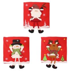 2023 capas cadeira papai noel para jantar capa traseira - Image 1