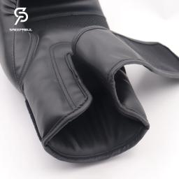Luvas de treinamento de boxe luvas de proteção de mão respirável material durável luvas de competição muay thai luvas de soco 8 10 12 14 16 - Image 4