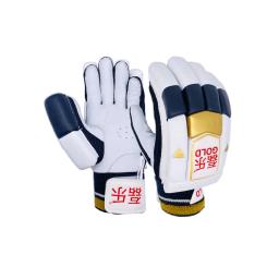 Luvas de rebatidas de críquete esquerdo, Esponja Engrossa, Absorção de choque, Resistência Deslizamento, Proteção De Mão De Couro Respirável - Image 1