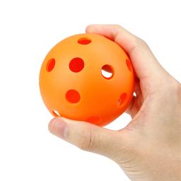 PE plástico Floorball Stick Ball para treinamento de hóquei em campo, rua e prática esportiva ao ar livre, equipamento de hóquei no gelo, 72mm, 26 furos - Image 5