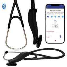 Estetoscópio eletrônico médico bluetooth digital, sem fio, inteligente, pode ser conectado ao médico profissional, novo - Image 5