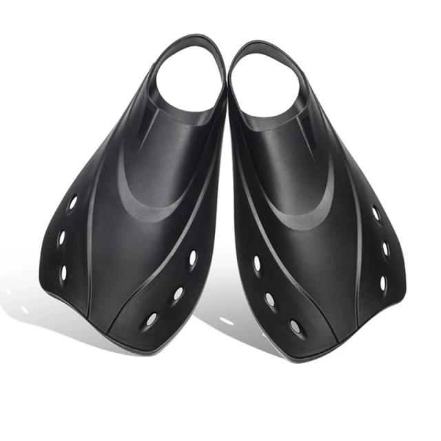 Fins de Mergulho Short Blade para Adultos com Bolso Leve e Tamanho de Viagem